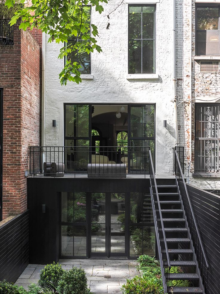 Garden facade
